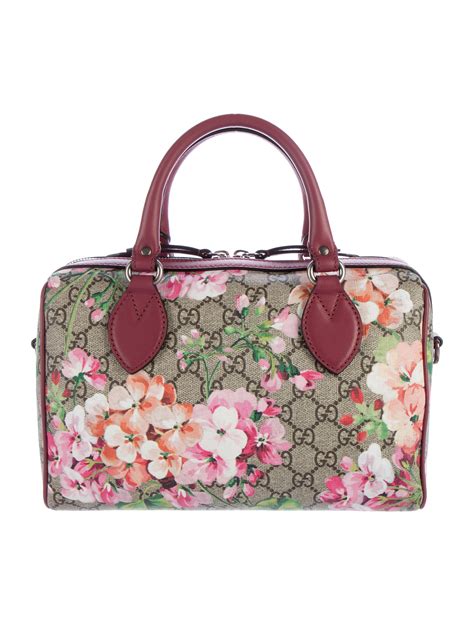 gucci bloom bag mini|Gucci blooms boston bag.